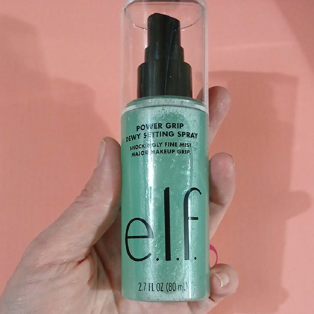 ELF Power Grip Dewy Setting Spray - Green NEW, SEALED, FULL SIZE